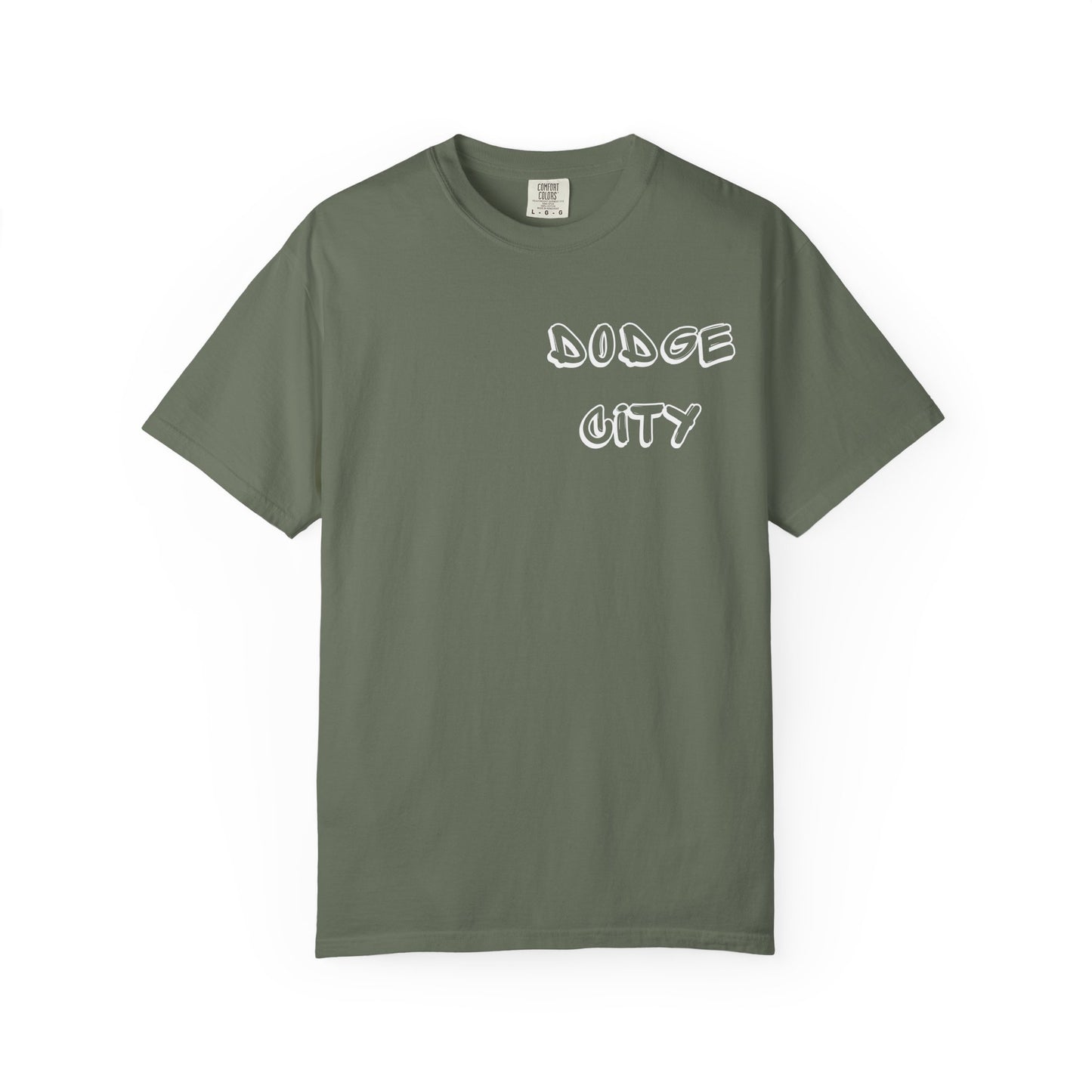 Dodge City Graffiti Pocket - Graphic Tees (Color Options)