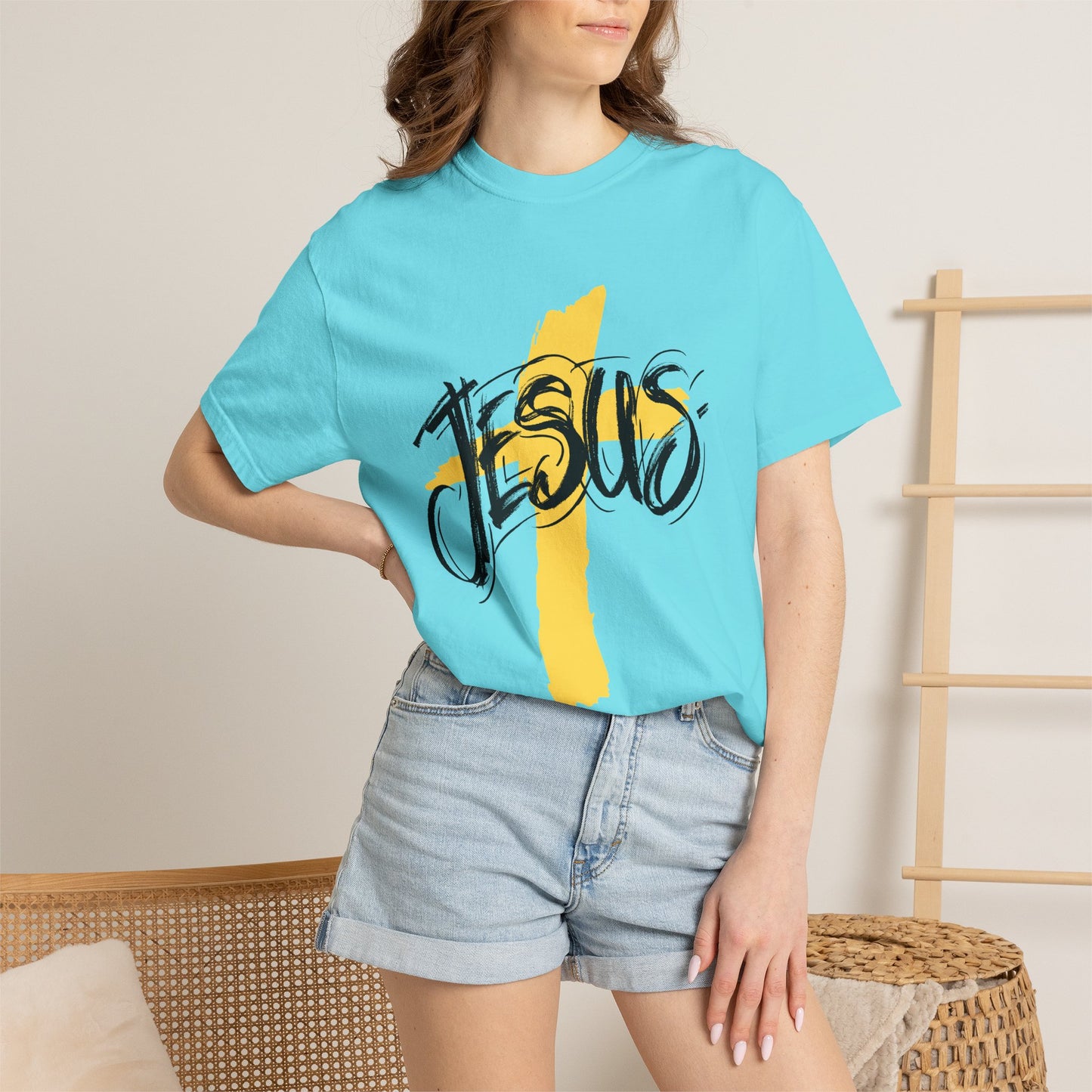 Jesus Cross - Graphic Tees  (Color Options)