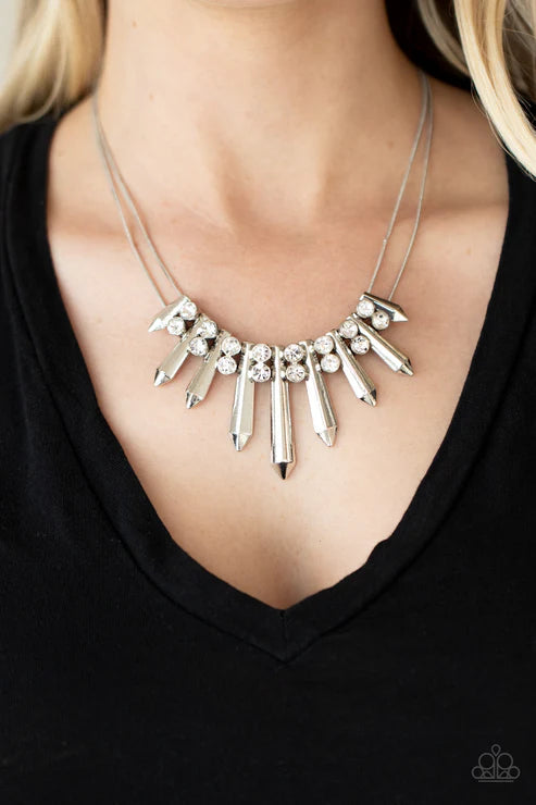 Dangerous Dazzle - Silver - White