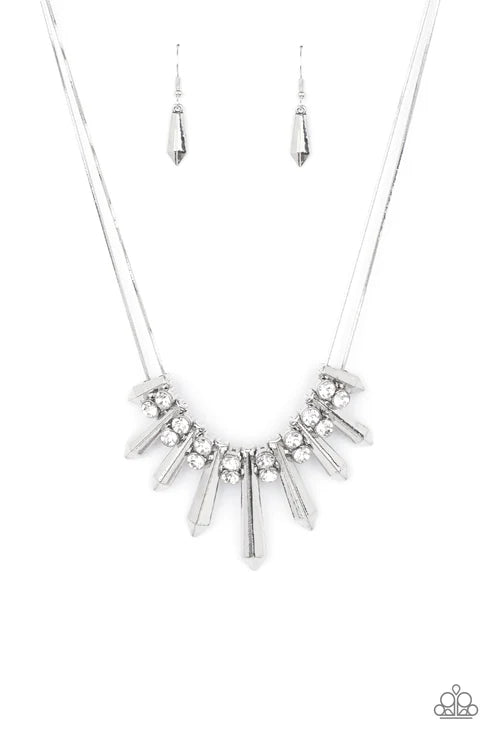 Dangerous Dazzle - Silver - White