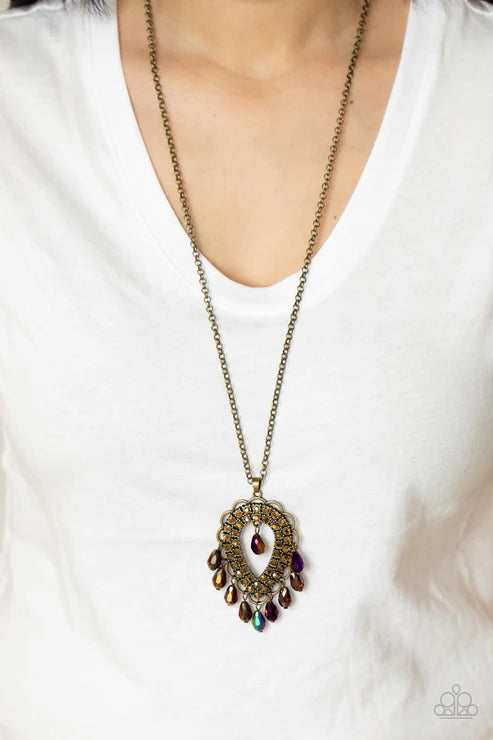 Teasable Teardrops - Brass