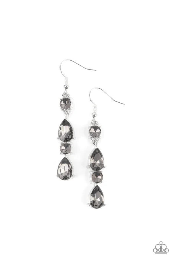 Raise Your Glass to Glamorous - Smoky - Silver