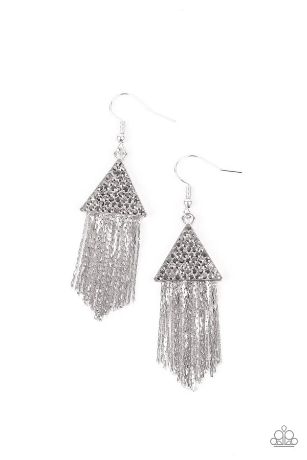 Pyramid SHEEN - Hematite - Silver