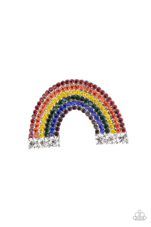 Somewhere Over The RHINESTONE Rainbow - Hair Accessories - Multi