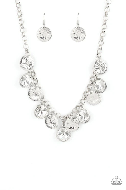Spot On Sparkle - Silver - White