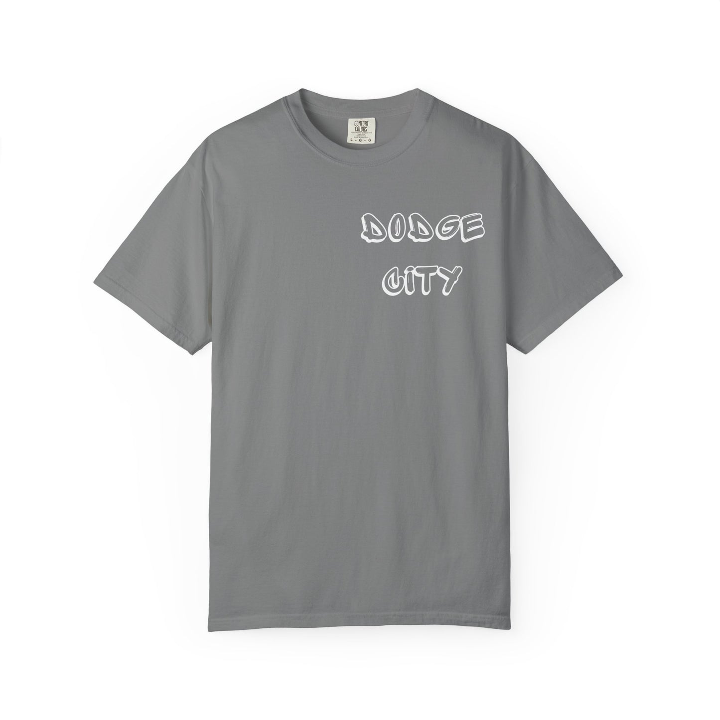 Dodge City Graffiti Pocket - Graphic Tees (Color Options)