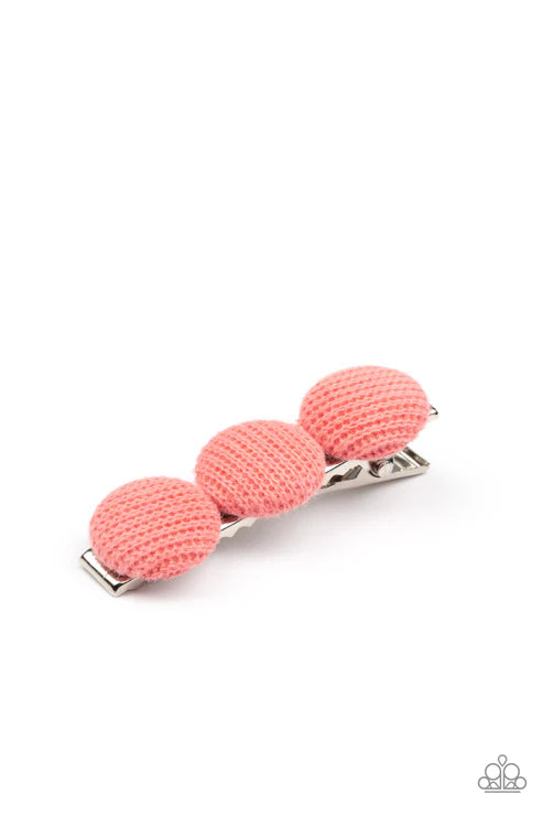 Cute as a Button - Hair Accessories - Orange