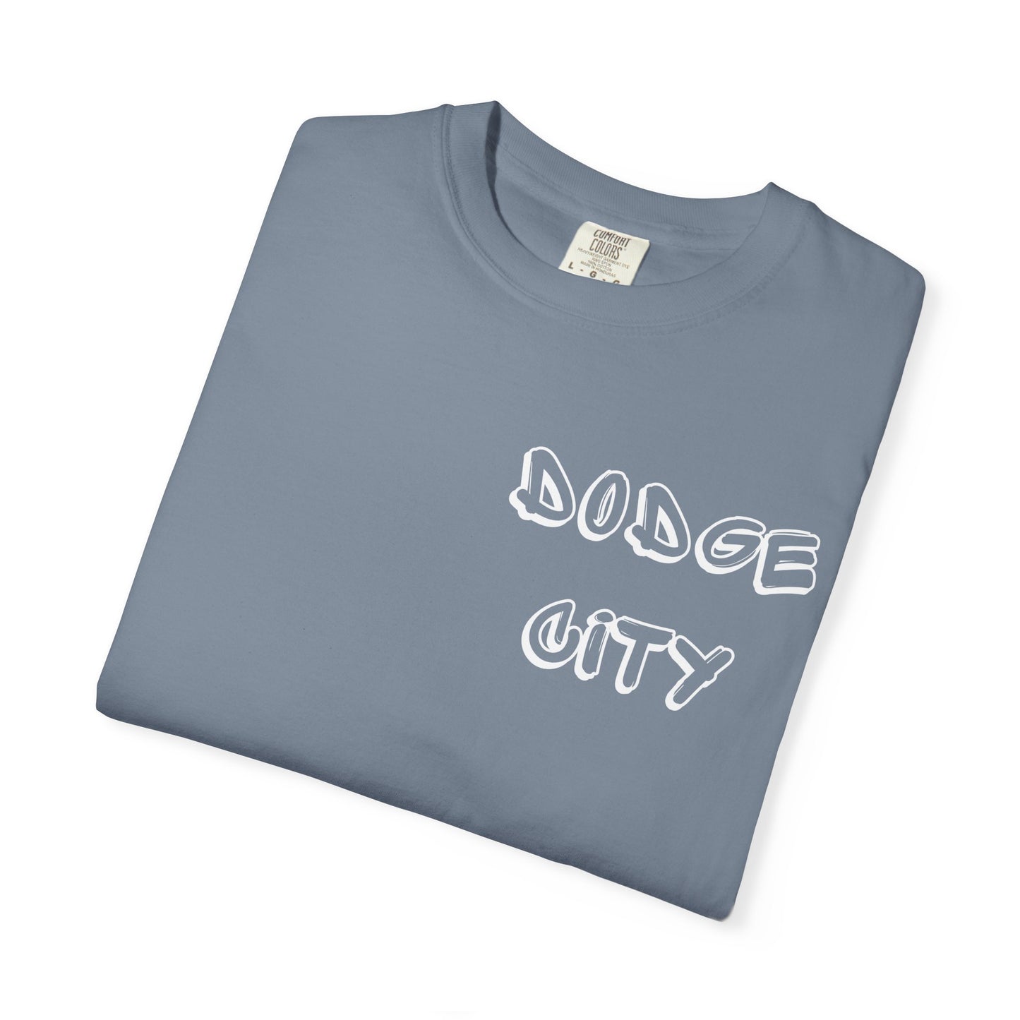 Dodge City Graffiti Pocket - Graphic Tees (Color Options)