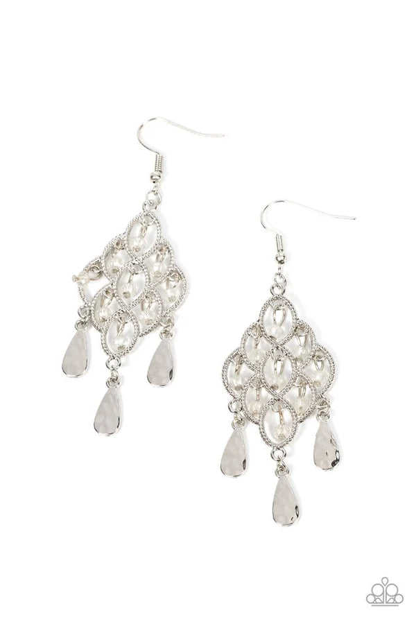 Sentimental Shimmer - Silver - White