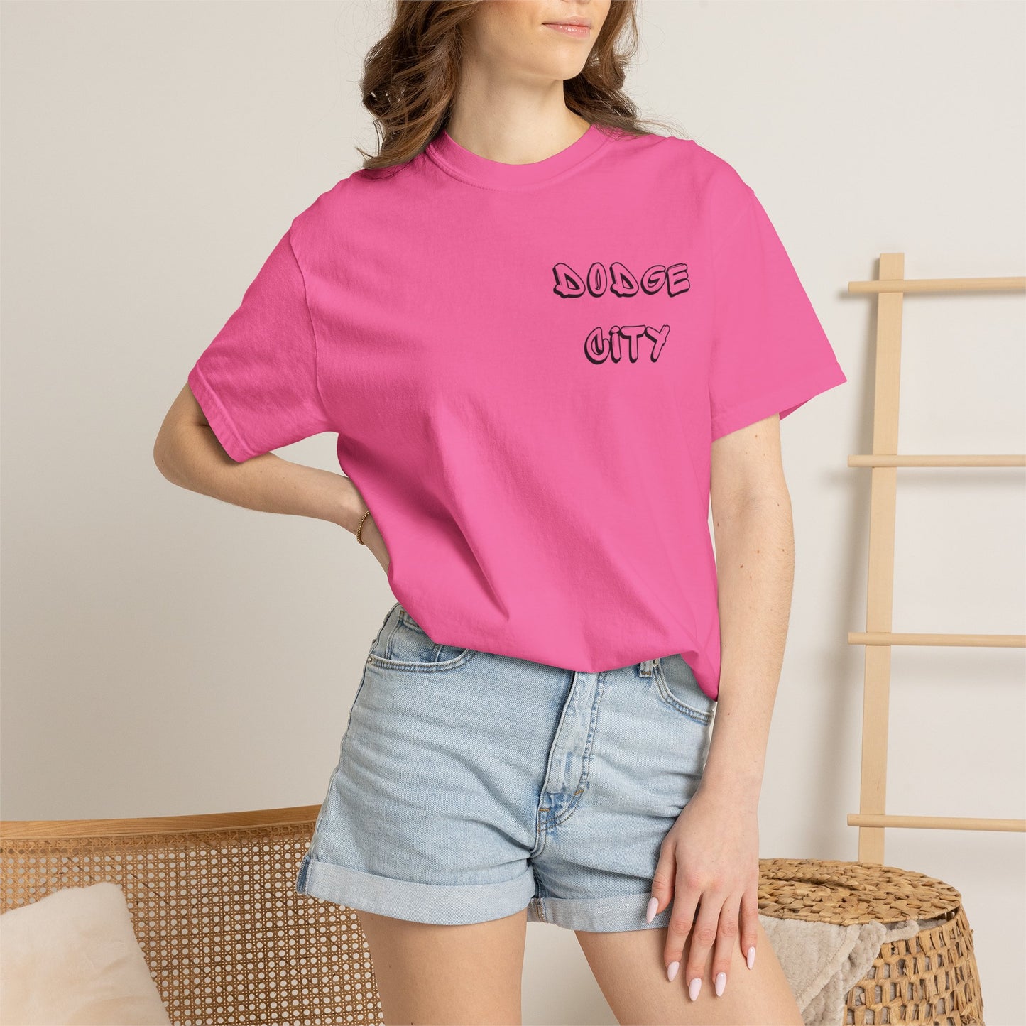 Dodge City Pocket - Graphic Tees (Color Options)