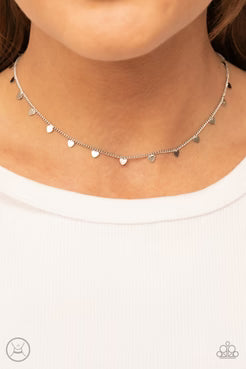 Cupids Cutest Valentine - Hearts - Silver