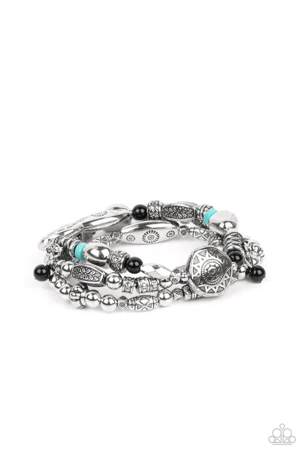 Western Quest - Blue - Multi - Black