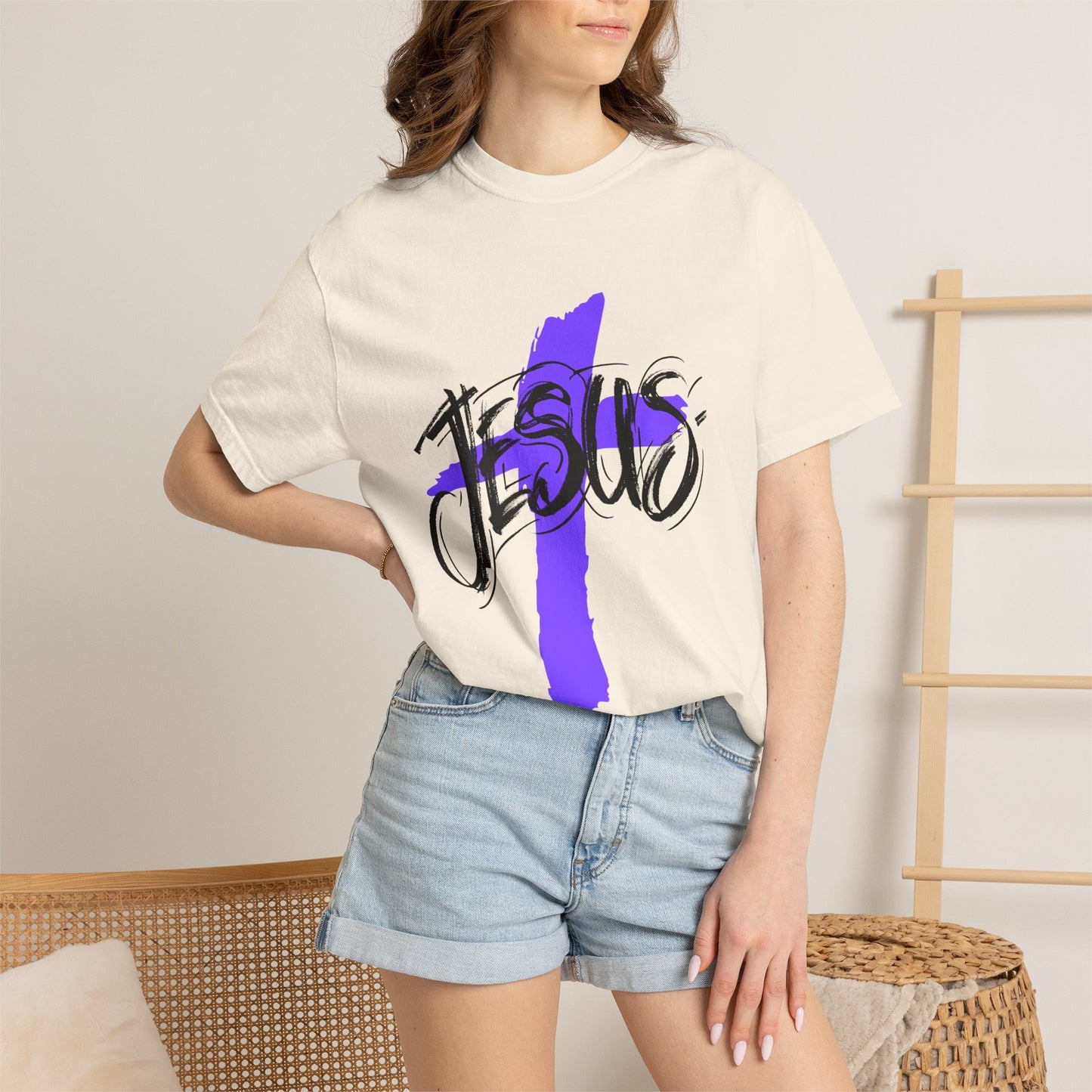 Jesus Cross - Graphic Tees  (Color Options)