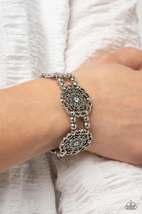 Ornamental Occasion - Silver - White