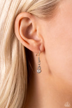 Asymmetrical Attention - Silver -White