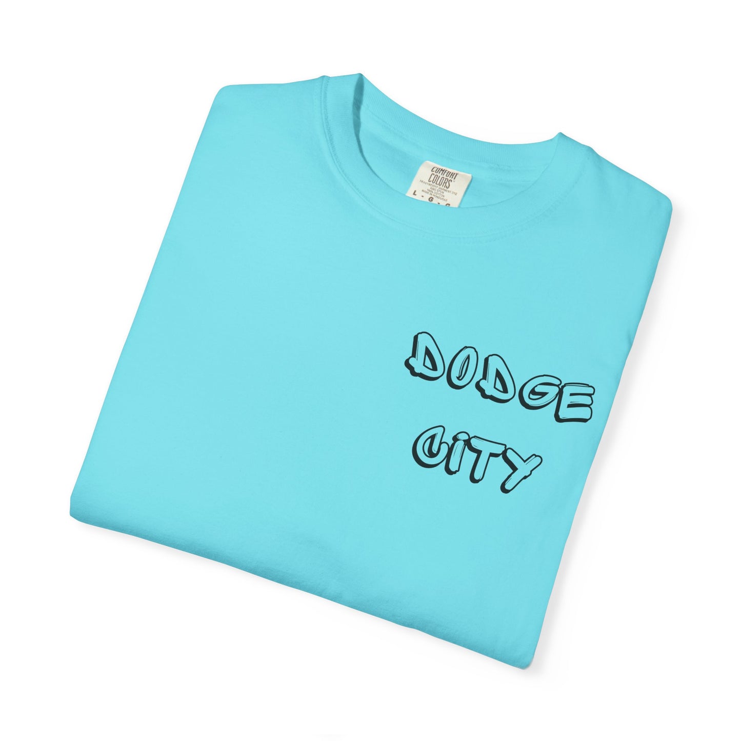 Dodge City Pocket - Graphic Tees (Color Options)