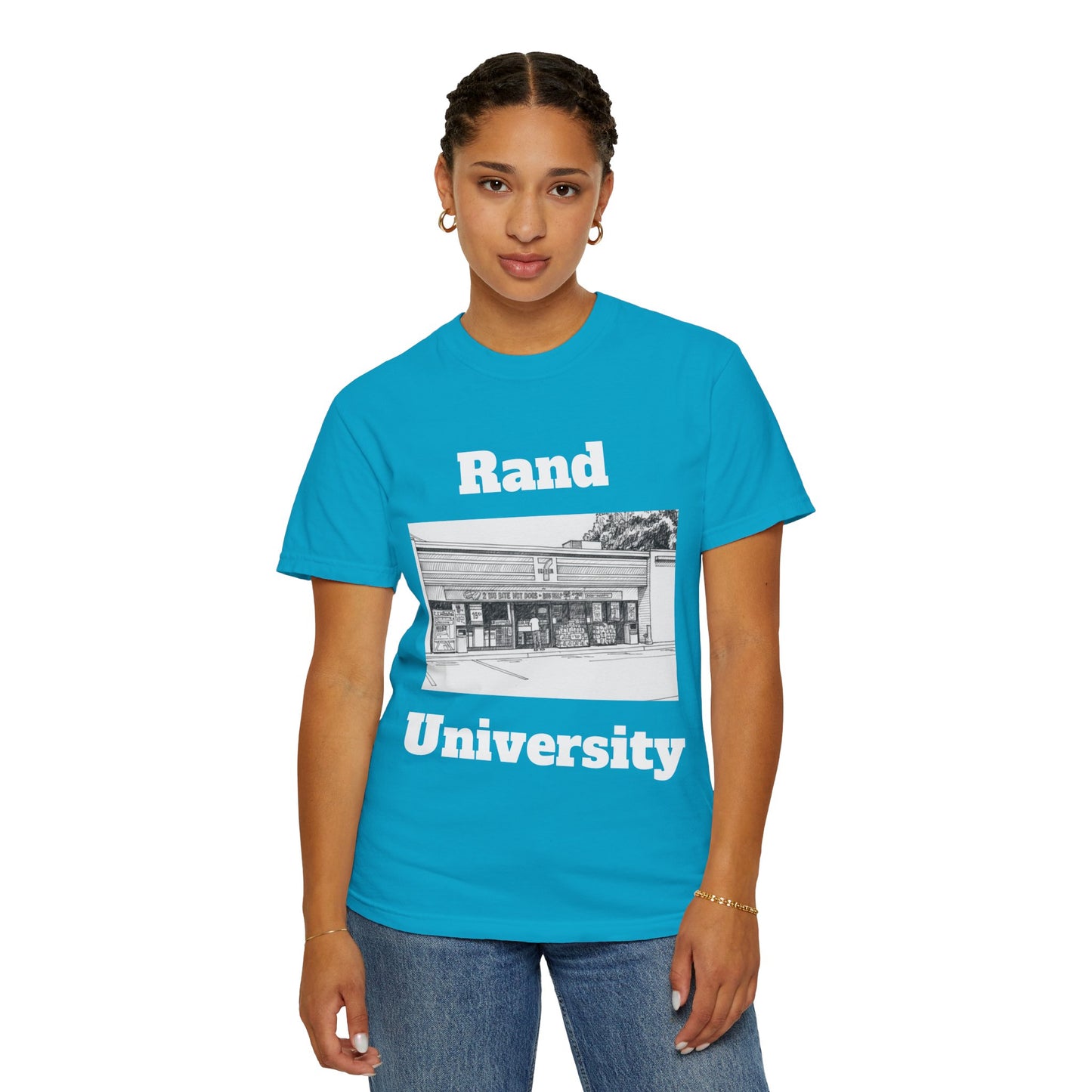Rand University - Corner Store - Graphic Tees  (Color Options)