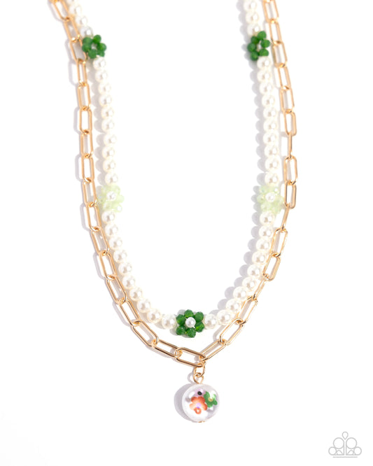 Painted Pageantry - Multi - Green