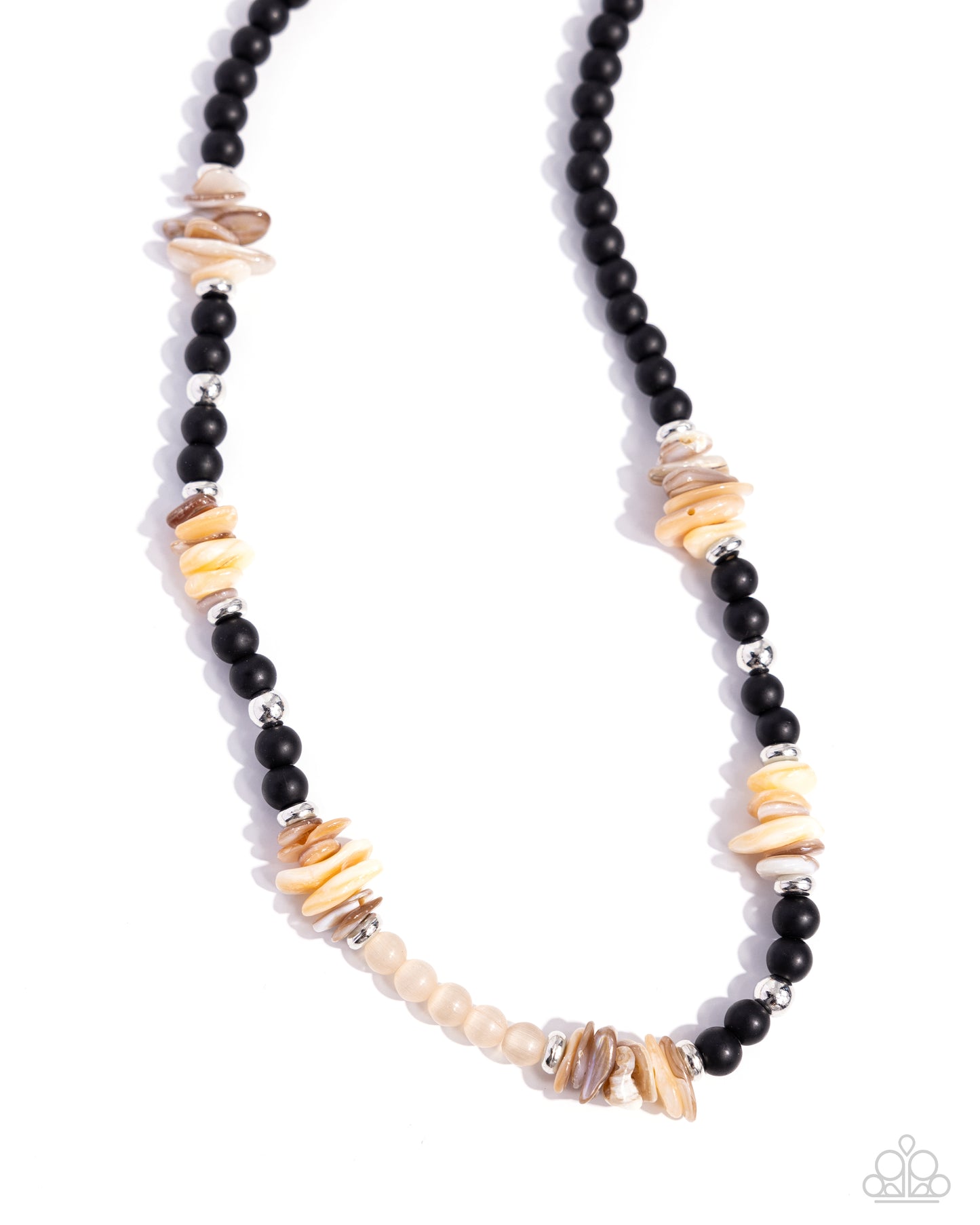 Stone Stacking - Urban Necklaces - Black