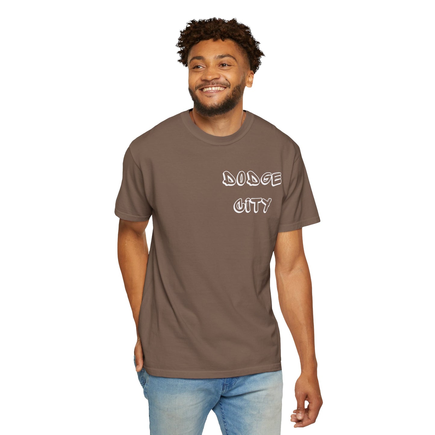 Dodge City Graffiti Pocket - Graphic Tees (Color Options)