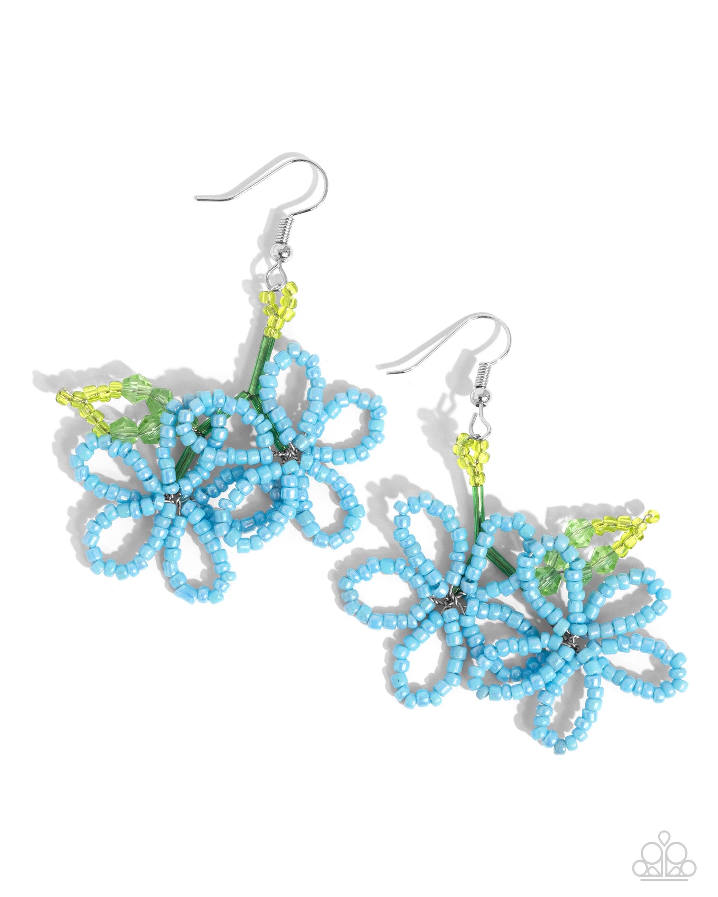 Beaded Blooms - Blue