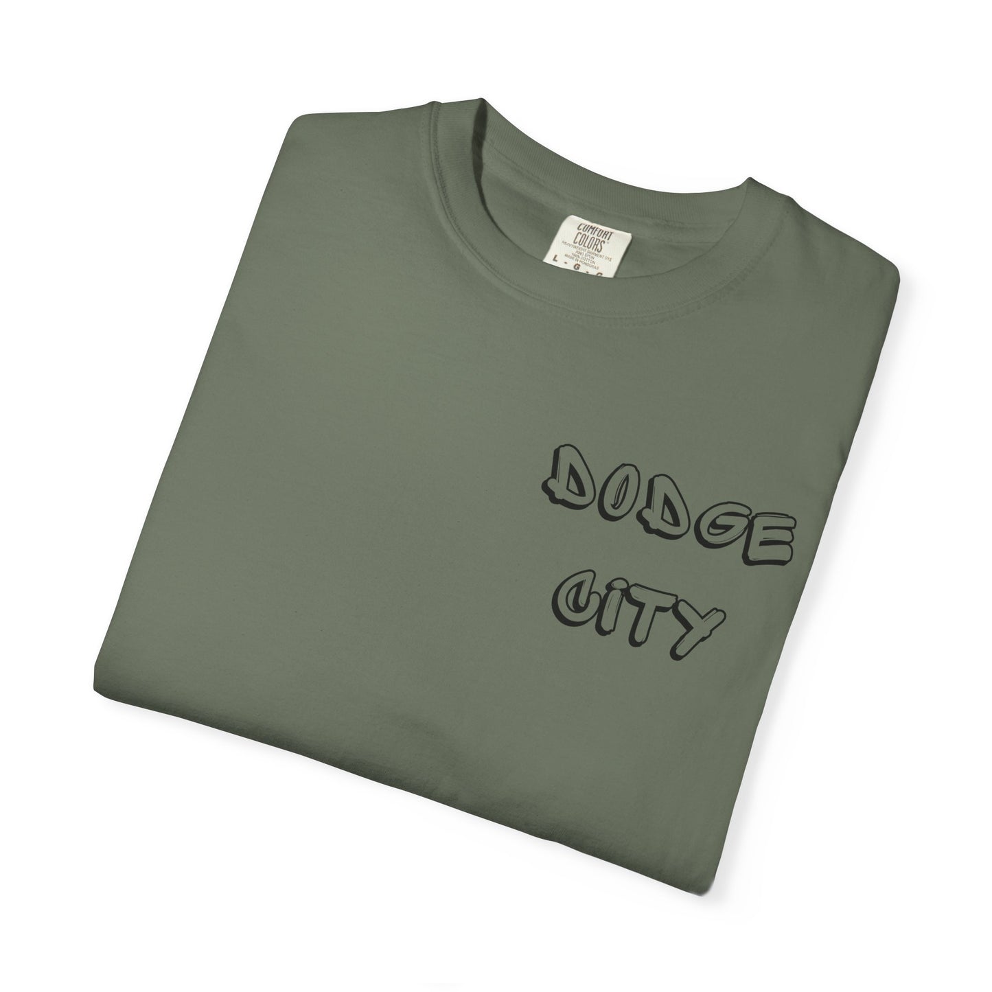 Dodge City Pocket - Graphic Tees (Color Options)
