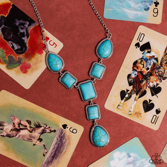 Defaced Deal - Turquoise - Blue