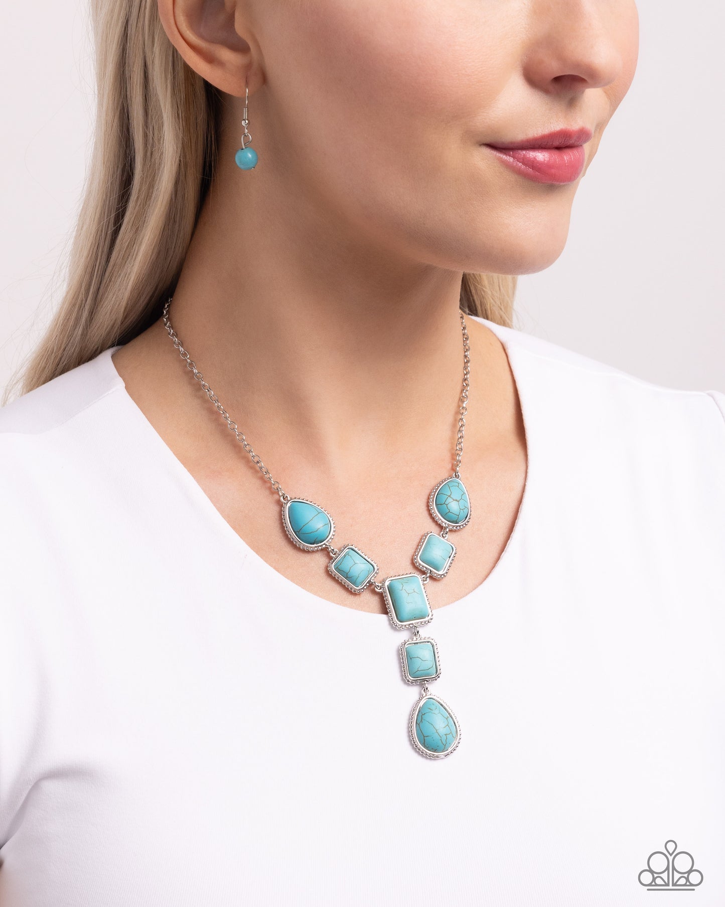Defaced Deal - Turquoise - Blue
