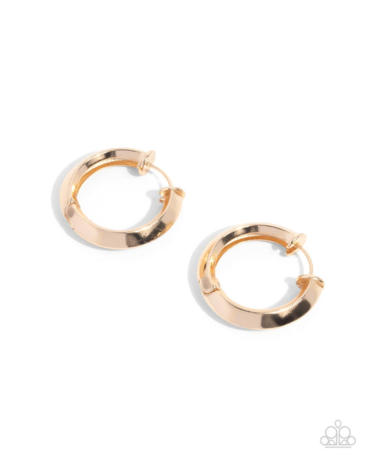 Hinged Homage - Gold