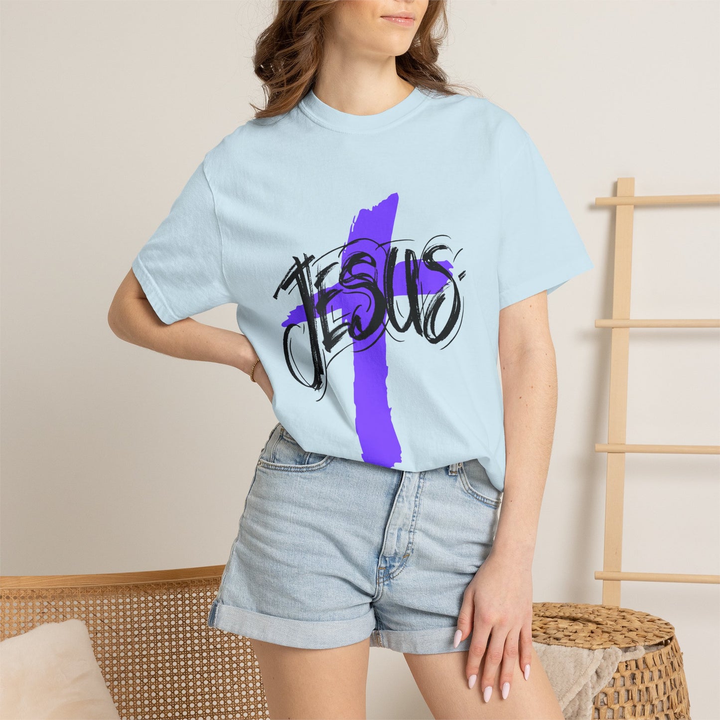 Jesus Cross - Graphic Tees  (Color Options)