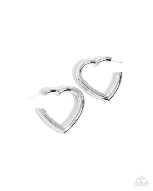 Local Attraction - Hearts - Silver