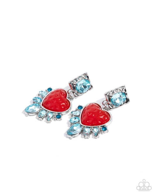 Bohemian Bling - Hearts - Multi - Red