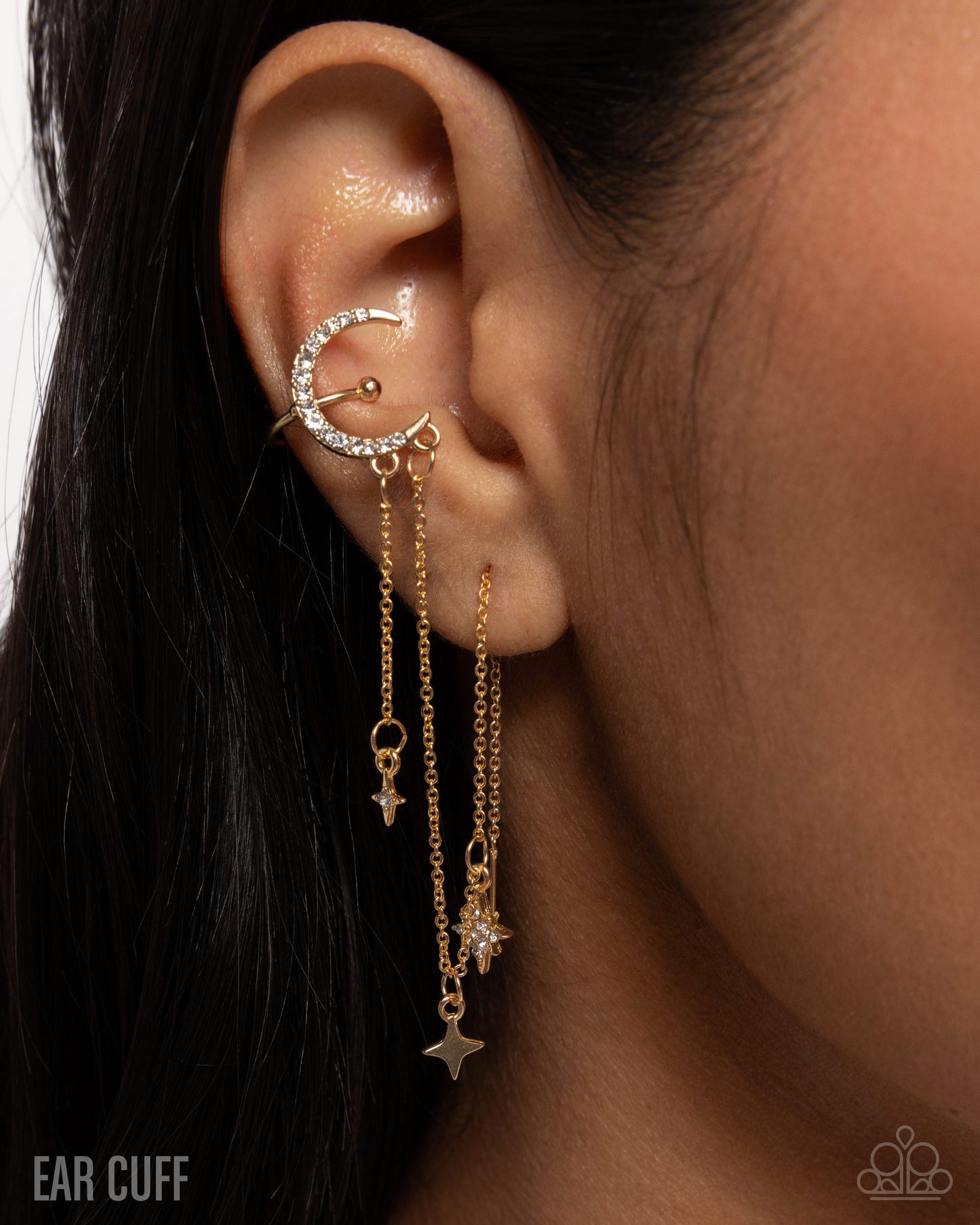 Heaven Struck - Ear Cuffs - Gold