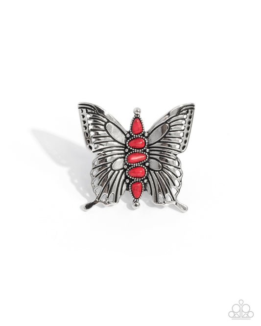 Brash Butterfly - Red