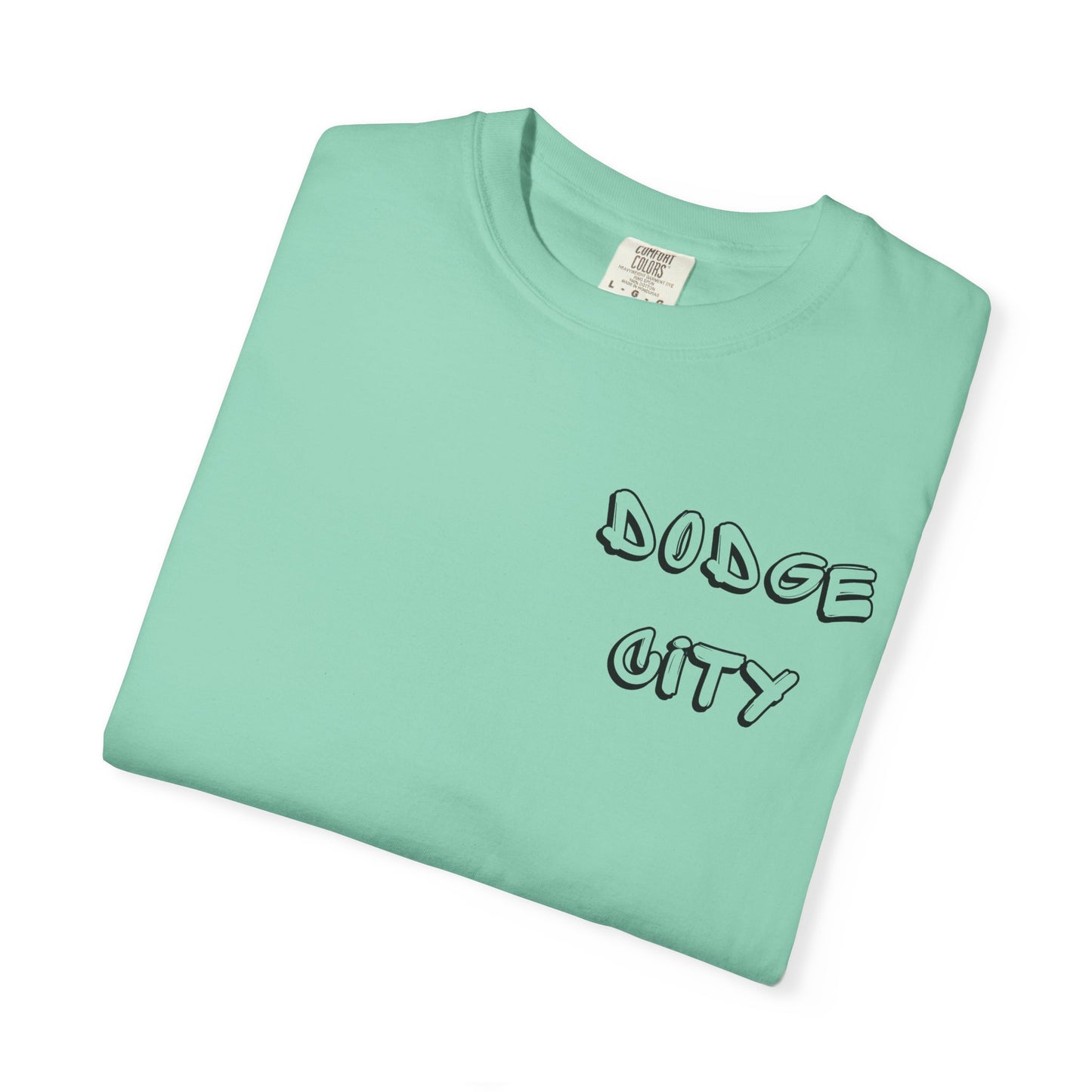 Dodge City Pocket - Graphic Tees (Color Options)