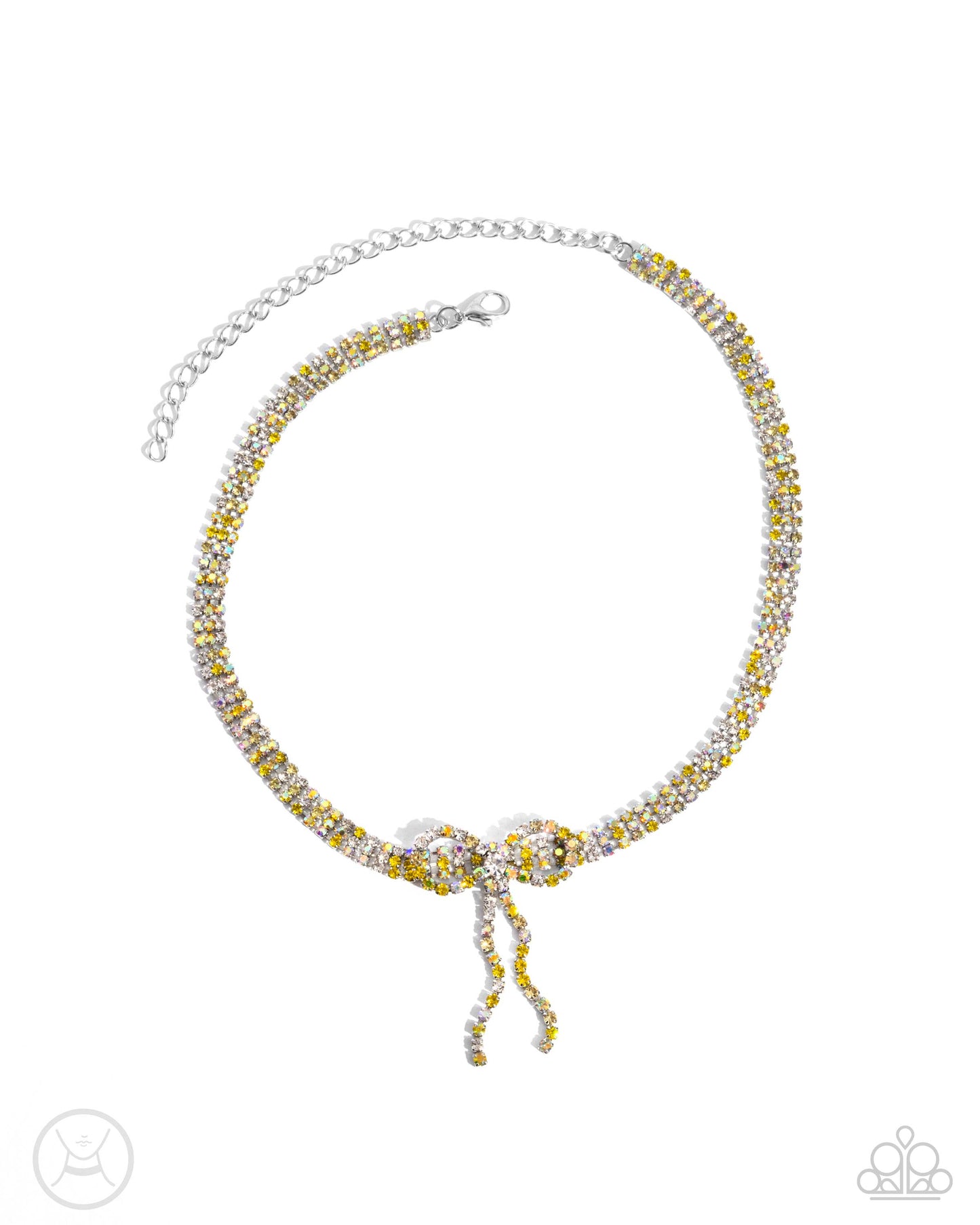 Buckingham Bow - Iridescent - Yellow