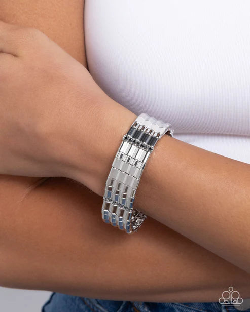 Glistening Getaway - Hematite - Silver