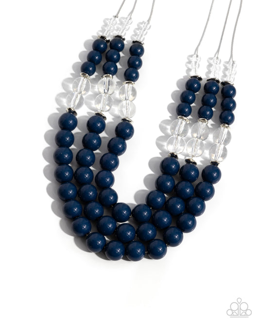 Speckled Statement - Blue