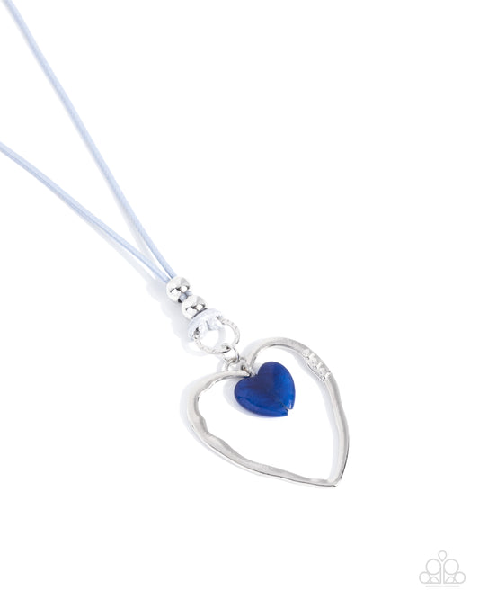 Lovely to Sit with You - Hearts - Blue
