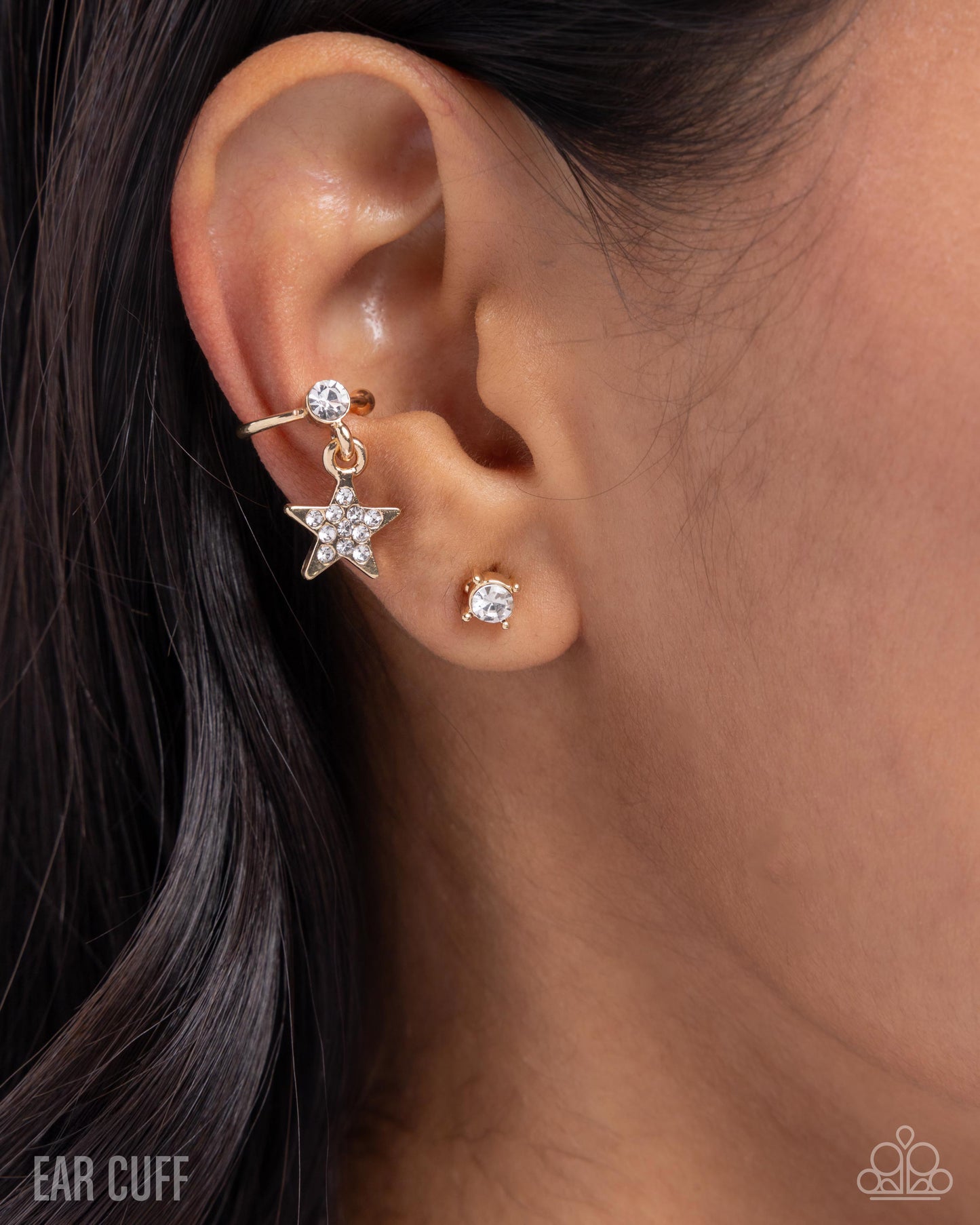 Cosmic Cool - Ear Cuffs - Gold