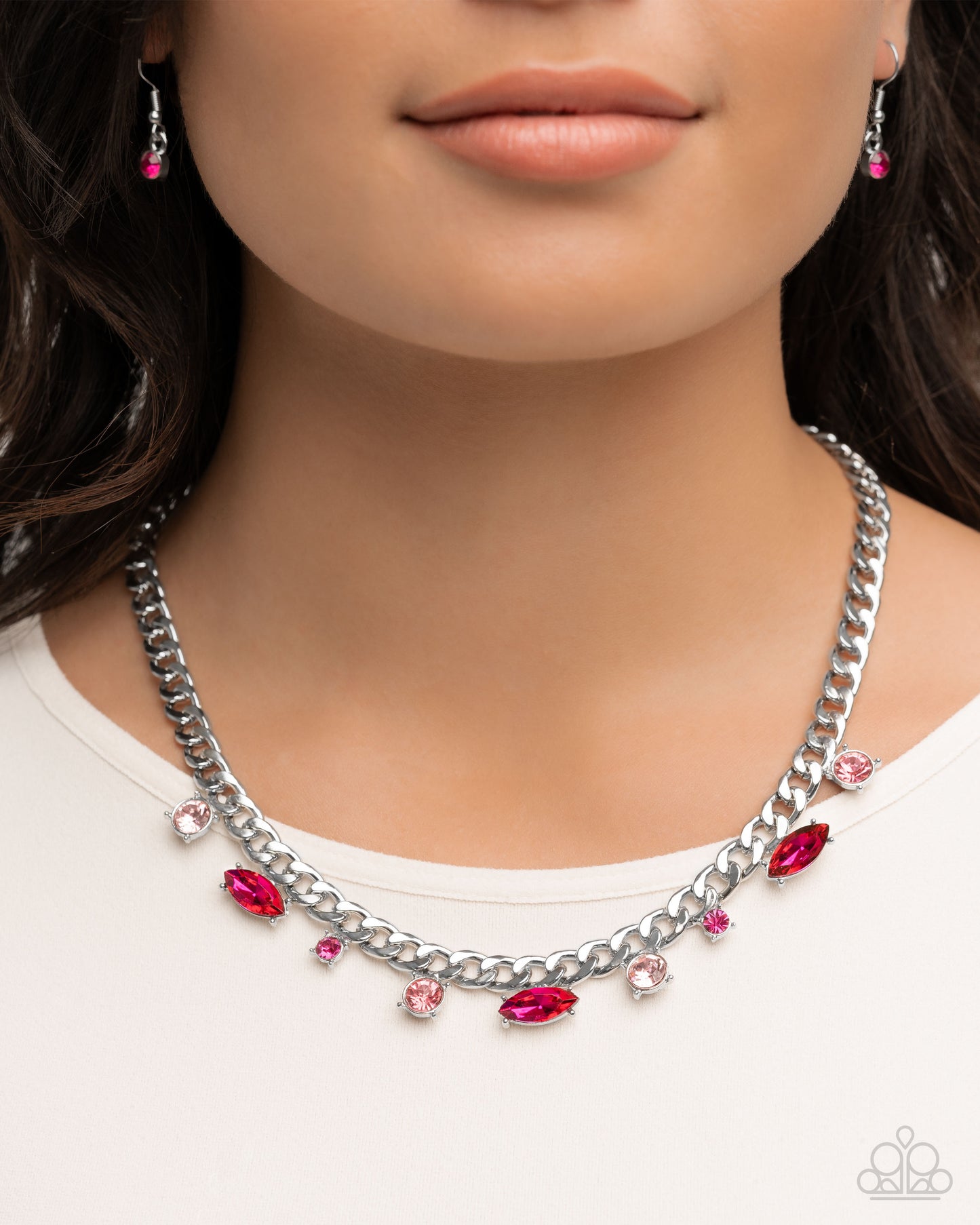 Complete Look - Pink - Sets - Pink Rhinestone