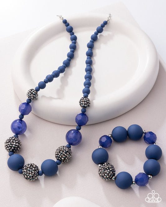 Hematite Hallmark - Sets- Complete Look - Blue/Gray