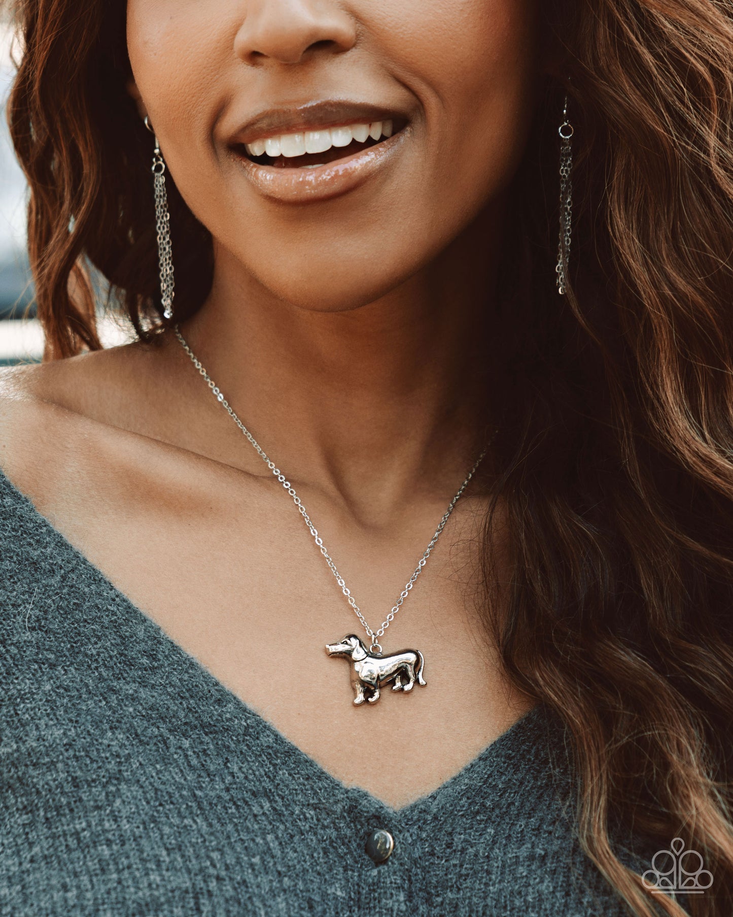 Darling Dachshund - Silver