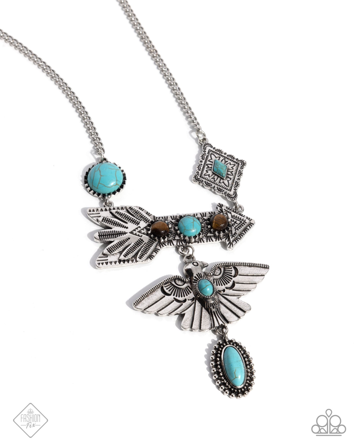 Earthy Expose - Multi - Blue