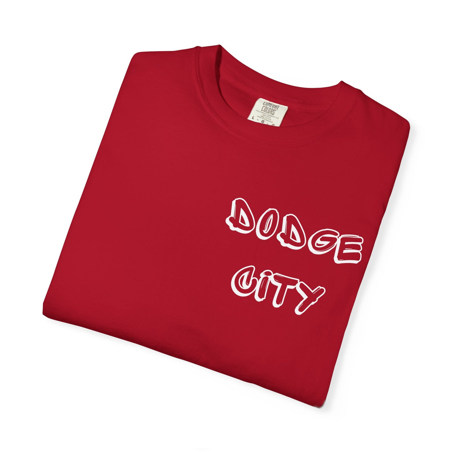 Dodge City Graffiti Pocket - Graphic Tees (Color Options)