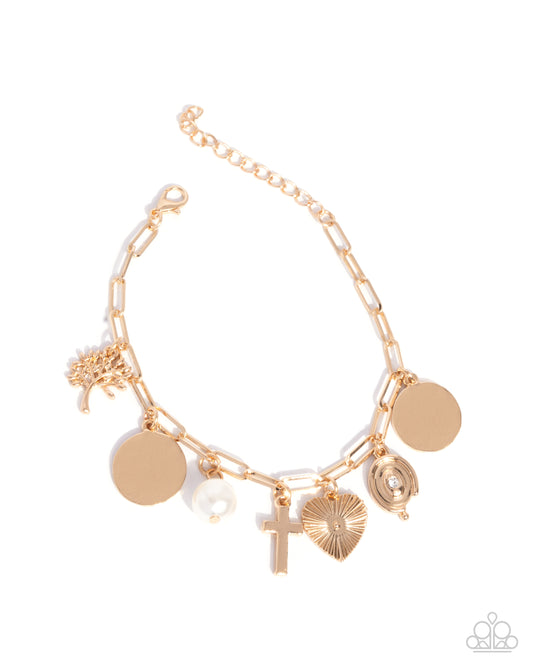Charm Commitment - Inspirational - Gold