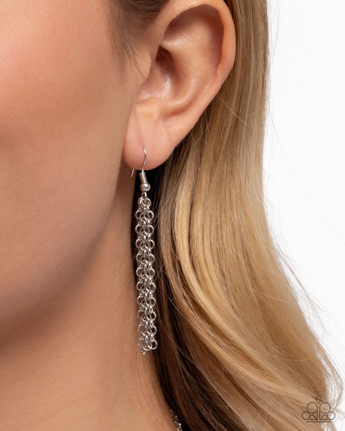 Floral Fin - Multi - Silver