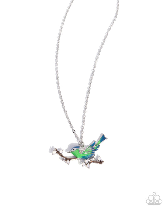 Painted Perch - Multi - Blue