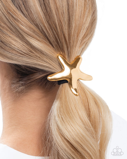 Sleek Starfish - Hair Accessories - Gold