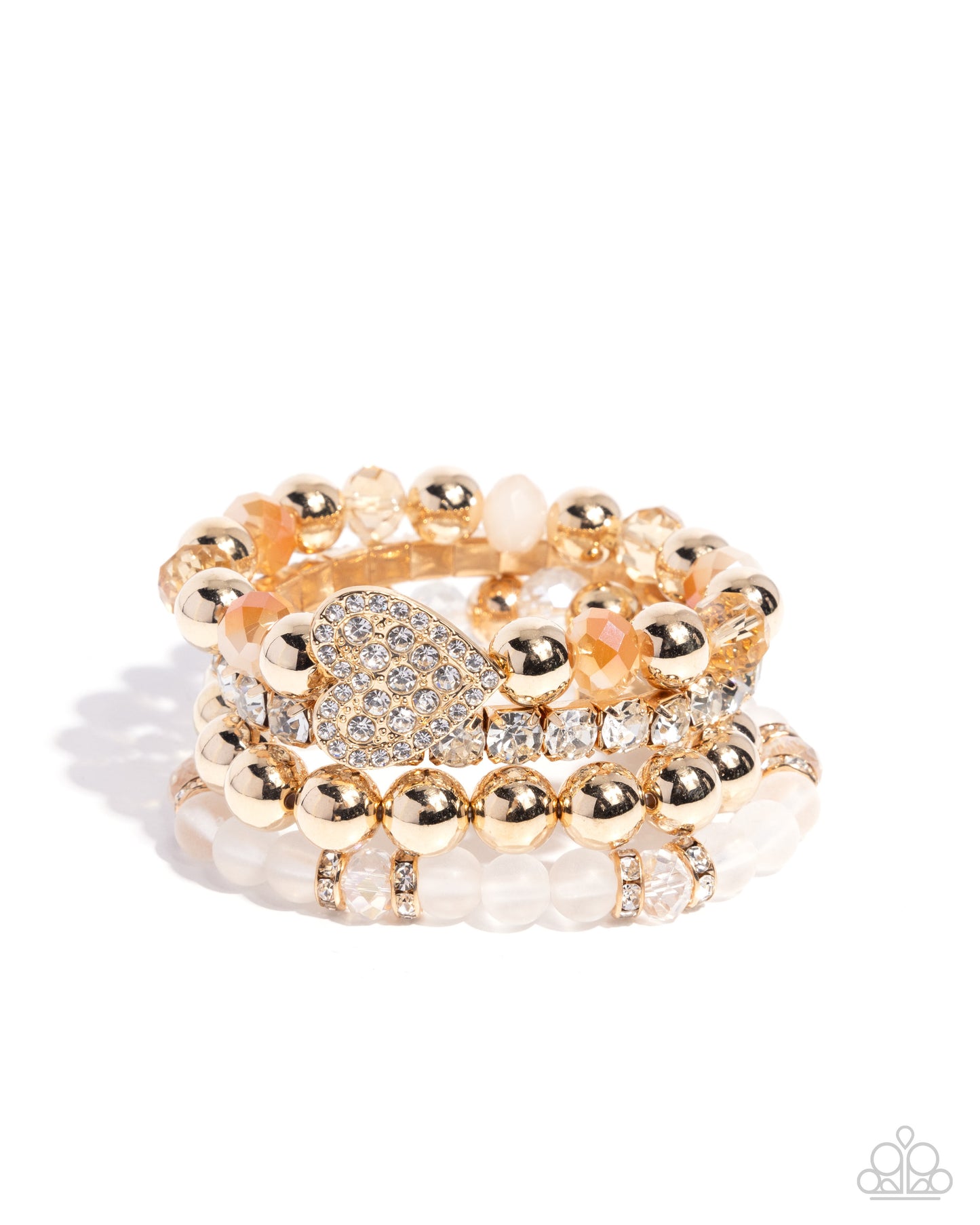 Poetically Plush - Hearts - White
